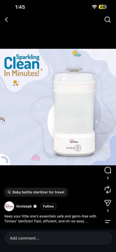 Tinnies sterilizer