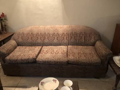 Upholstered Sofa good condition for immidiate sale