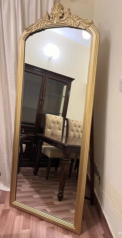 Royal Mirror | Pure Sheesham Wood | 7ft x 3ft | Brand New | PKR 50,000