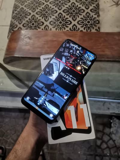 Samsung Mobile A11 With box exchange with good phone