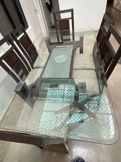 6 seater dining table