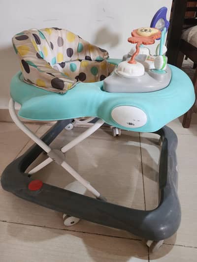 branded slightly used baby walker for sale