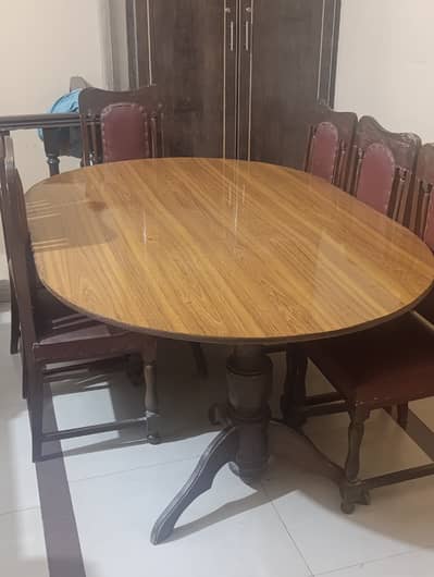 Wooden dining