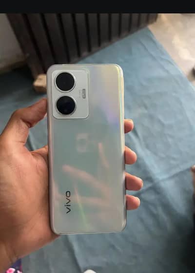Vivo Y55 8+8 128 dual Sim PTA approval in display fingerprint sensor h