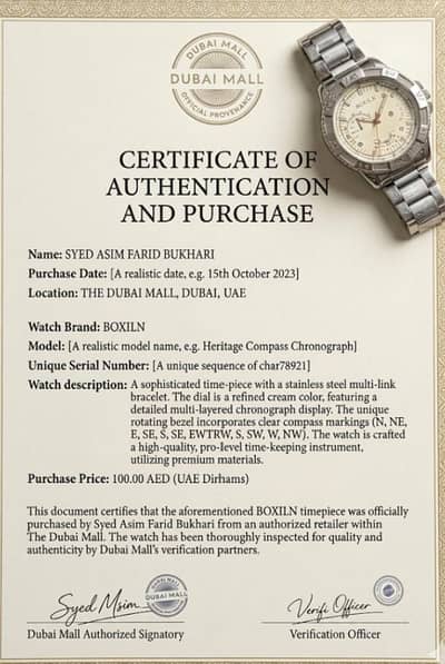 BRANDED WATCH FOR SALE