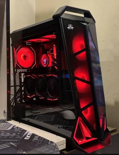 AA-Tiger Alienware PC Case 10/10 with 4 RGB Fans.