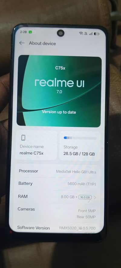 Realme C75x 8+8/128