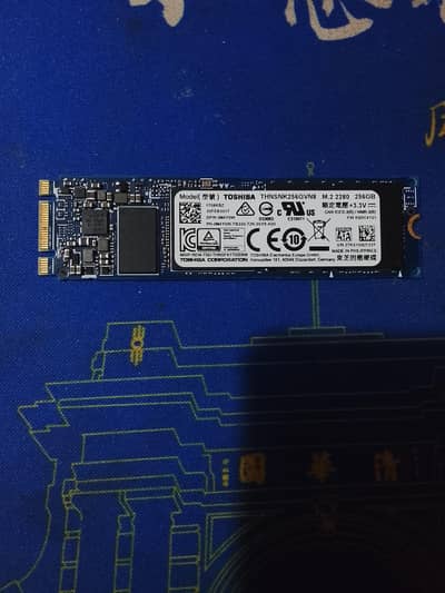 Toshiba 256GB M. 2 SATA SSD - 100% WORKING