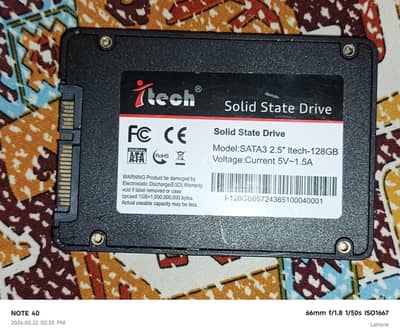 SSD for sale 128gb
