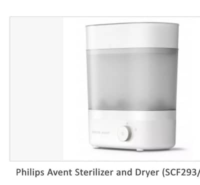 Phillips avent fast bottel warmer and sterlizer and dryer