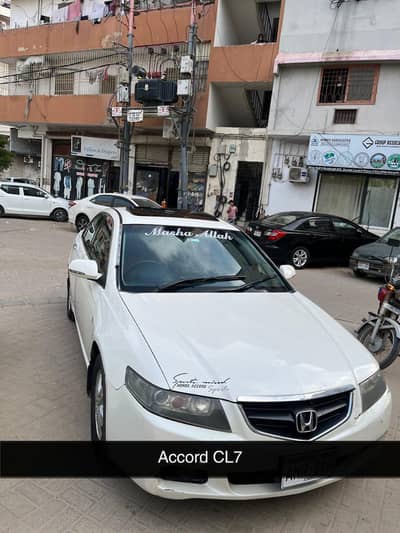Honda Accord 2004/2005 sunroof varient