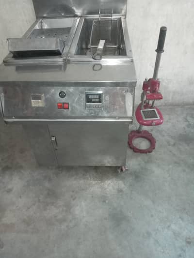 Complete Commercial Burger Shop Setup For Sale