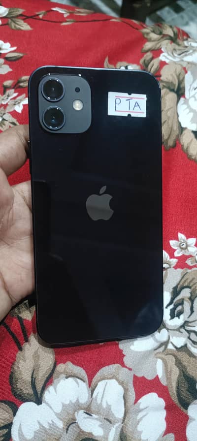 iPhone 12 dual PTA APPROVED BH%100 neat and clean total genuine