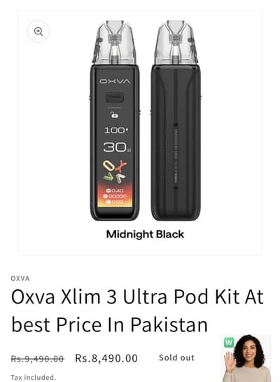 Oxva xlim 3 ultra