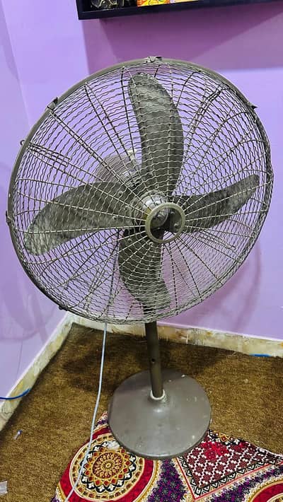 Polo Pedestal Fan - Motor 100% Ok - Speed Button Kharab
