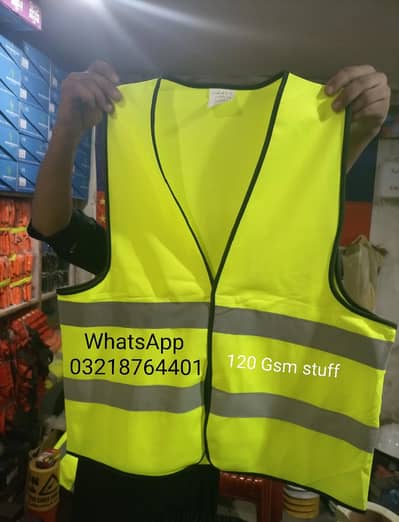 fluorescent safety vest jacket volunteer vest  reflective vest jacket