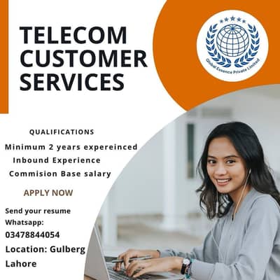 Hiring CSR FOR energy and telecom