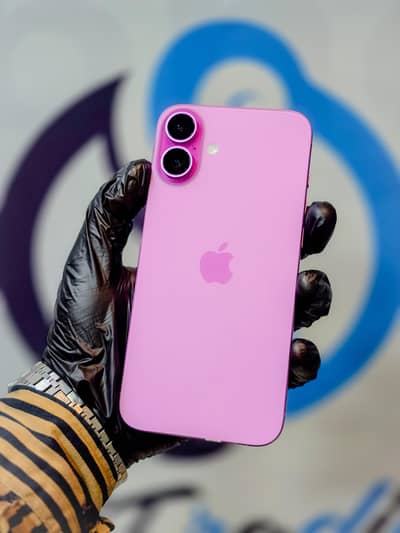 Apple iPhone 16 Plus 128GB JV Pink Colour Orignal Water Pack