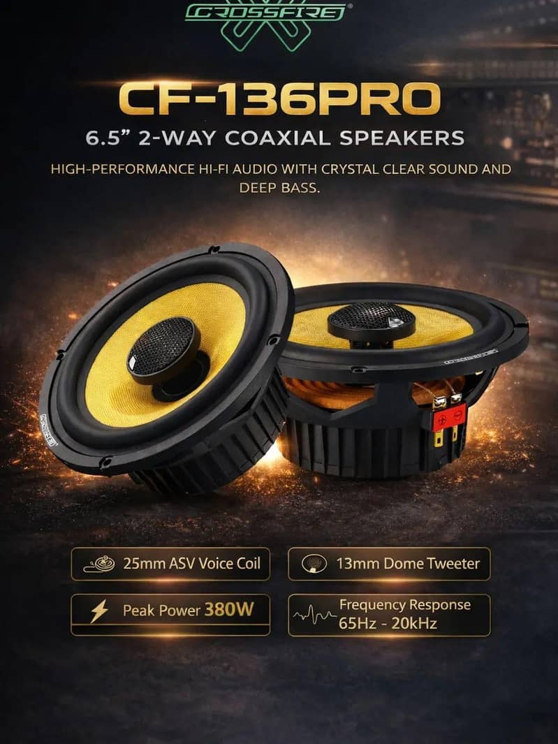 crossfire speaker  0