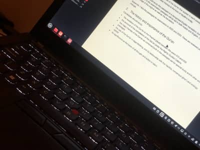 ThinkPad i3 6th Gen + 8GB/256GB SSD — Quick Sale, Price Negotiable