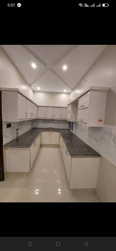 Silent Commercial Brand New Portion 400 Sqyds Ground Floor 4 Beds DD Behind KFC Block 7 Gulistan e Jauhar