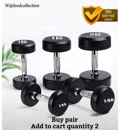 Gym Dumbbells Available