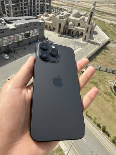 IPHONE 14 PRO MAX 256GB BLACK DUAL SIM PTA APPROVED 89% BH