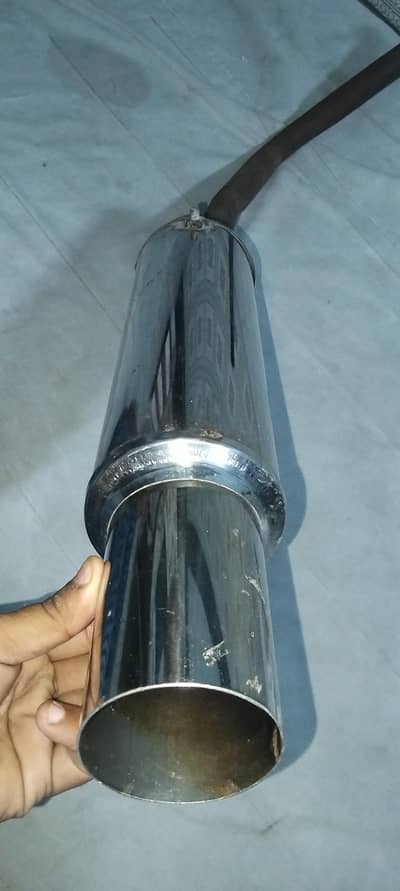 125 silencer full Bass sound jaaneman  fitting 125