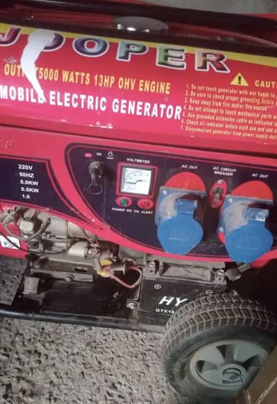 5KW Petrol + Gas Generator For Sale