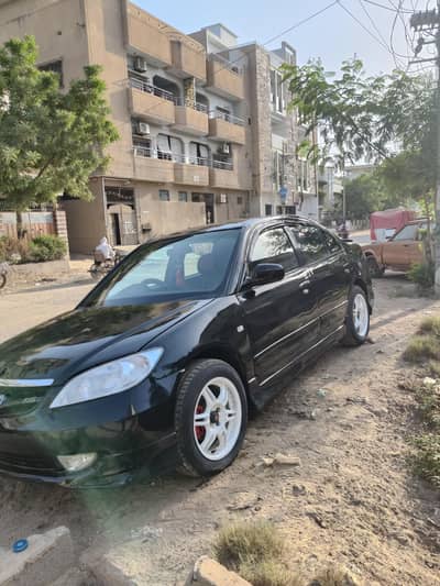 URGENT SELL HONDA CIVIC EXI PROSMETIC 2005 AUTOMATIC