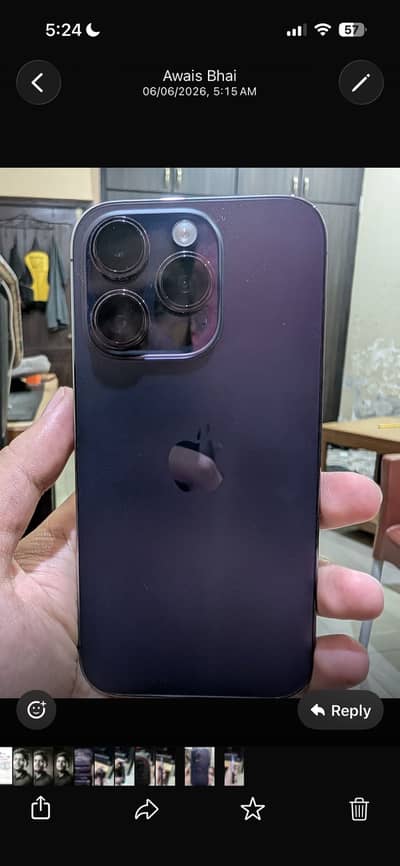 iPhone 14 Pro 256GB PTA Approved – Deep Purple