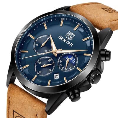BENYAR BY-5160 MOONPHASE CHRONOGRAPH WATCH