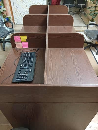 office workstation 6 seater software house call center it company wire