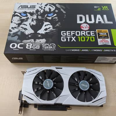 Asus Dual GTX 1070