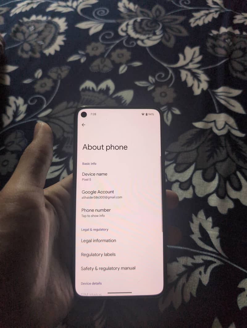 Google Pixel 5 5
