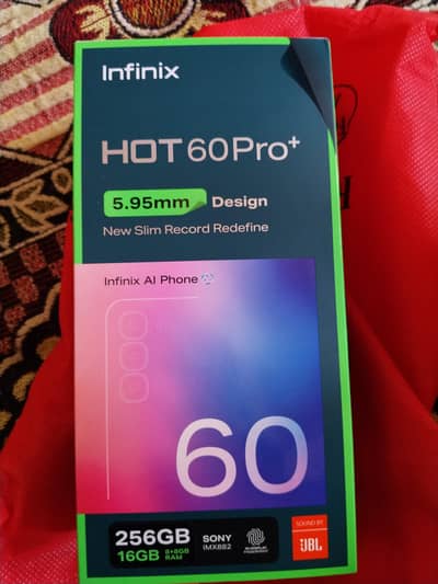 Infinix Hot 60 Pro Plus 8/256 Box Open Not Activated