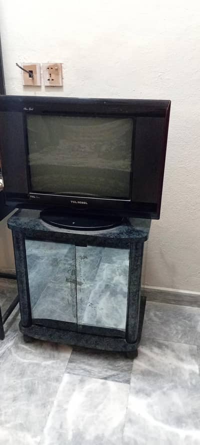 21 Inch smart slim Nobel TV With Trolley