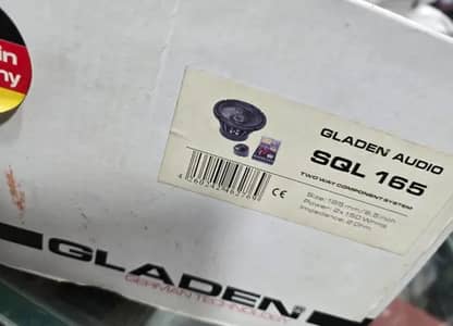 Gladen SQL & RS Series Components Made In Germany