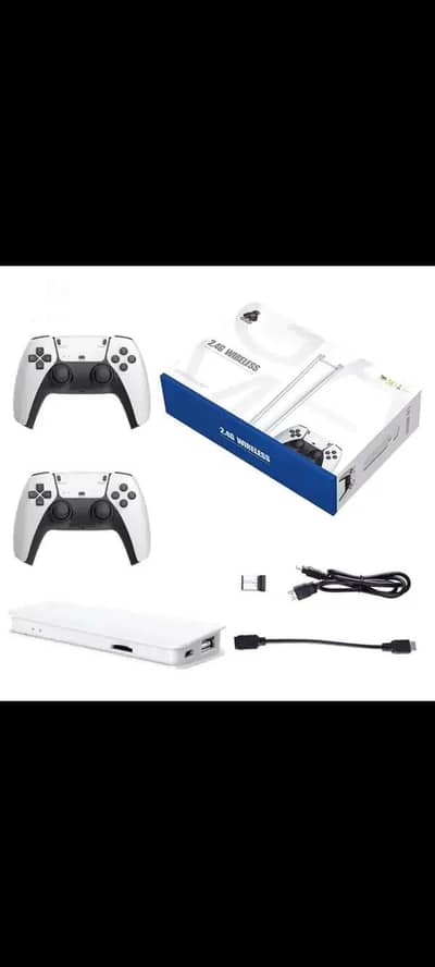M-15 Game Stick 3.0 Wireless Gaming Console with 2 Controllers