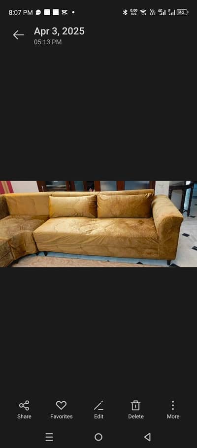 Home Made Sofa