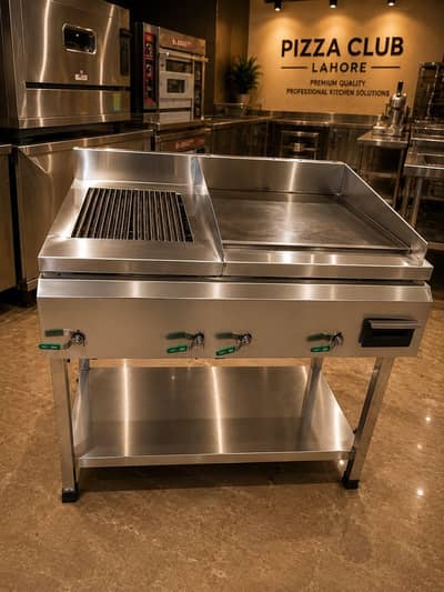 Hotplate with grill