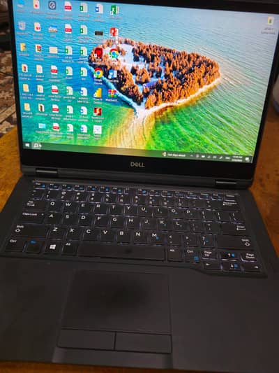 Dell Touchscreen i7, Full hd O-led display 4gb graphic