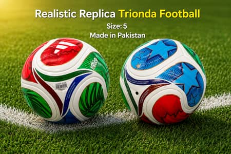Realistic Replica Football, Size 5, FIFA WORLDCUP