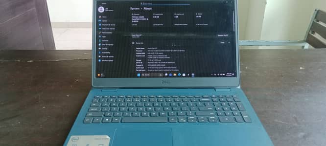 Dell inspiration 3501 i5 11th generation 8GB RAM 1.14GB memory