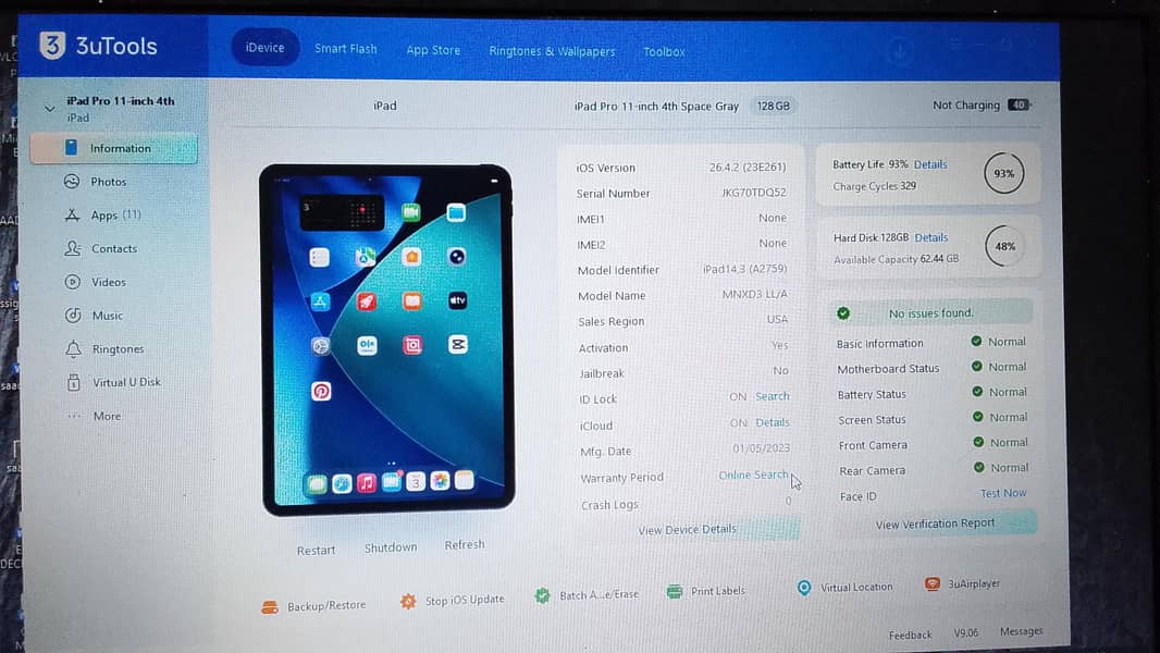 ipad pro M2 4th generation 1