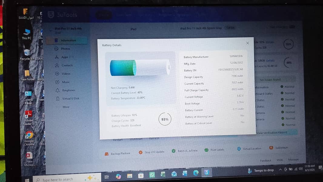 ipad pro M2 4th generation 2