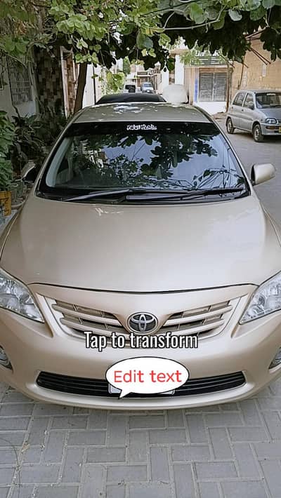 Toyota Corolla GLI 2011