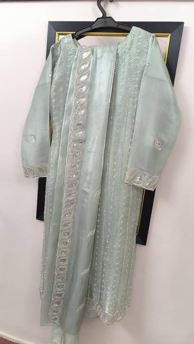 Korean silk three piece