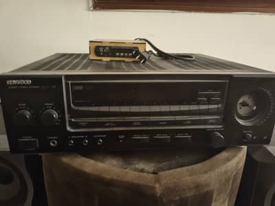 Kenwood amplifier and sony speakers