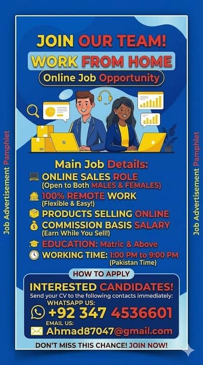 Online sales job